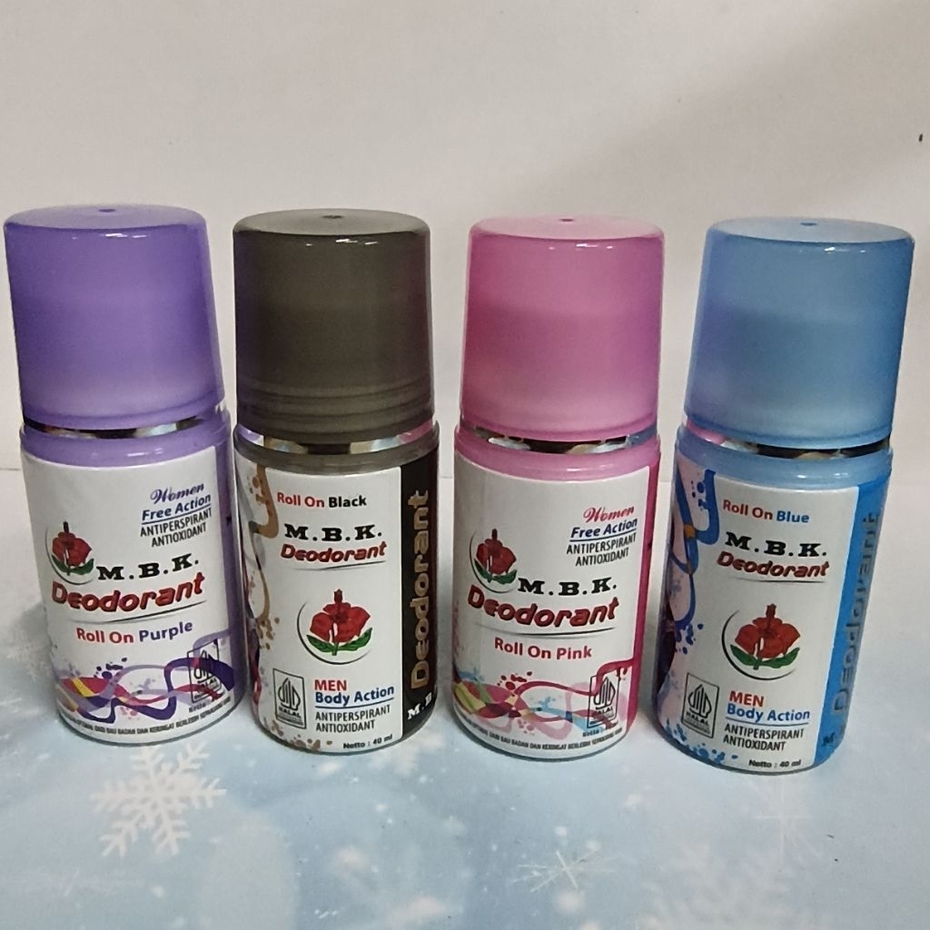 MBK ROLL ON DEODORANT ANTI BAU KETIAK 40ML BPOM