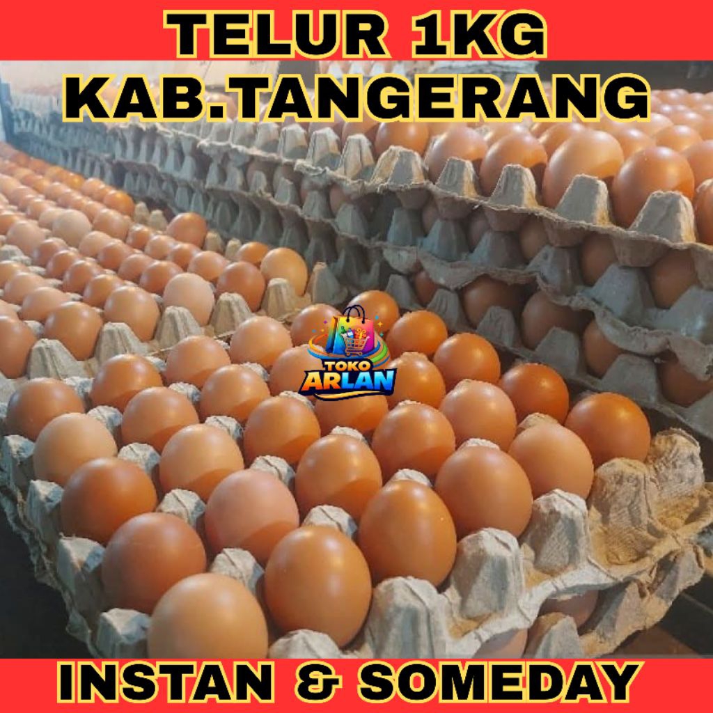 Promo Murah 1Kg Telur Ayam Area Tigaraksa