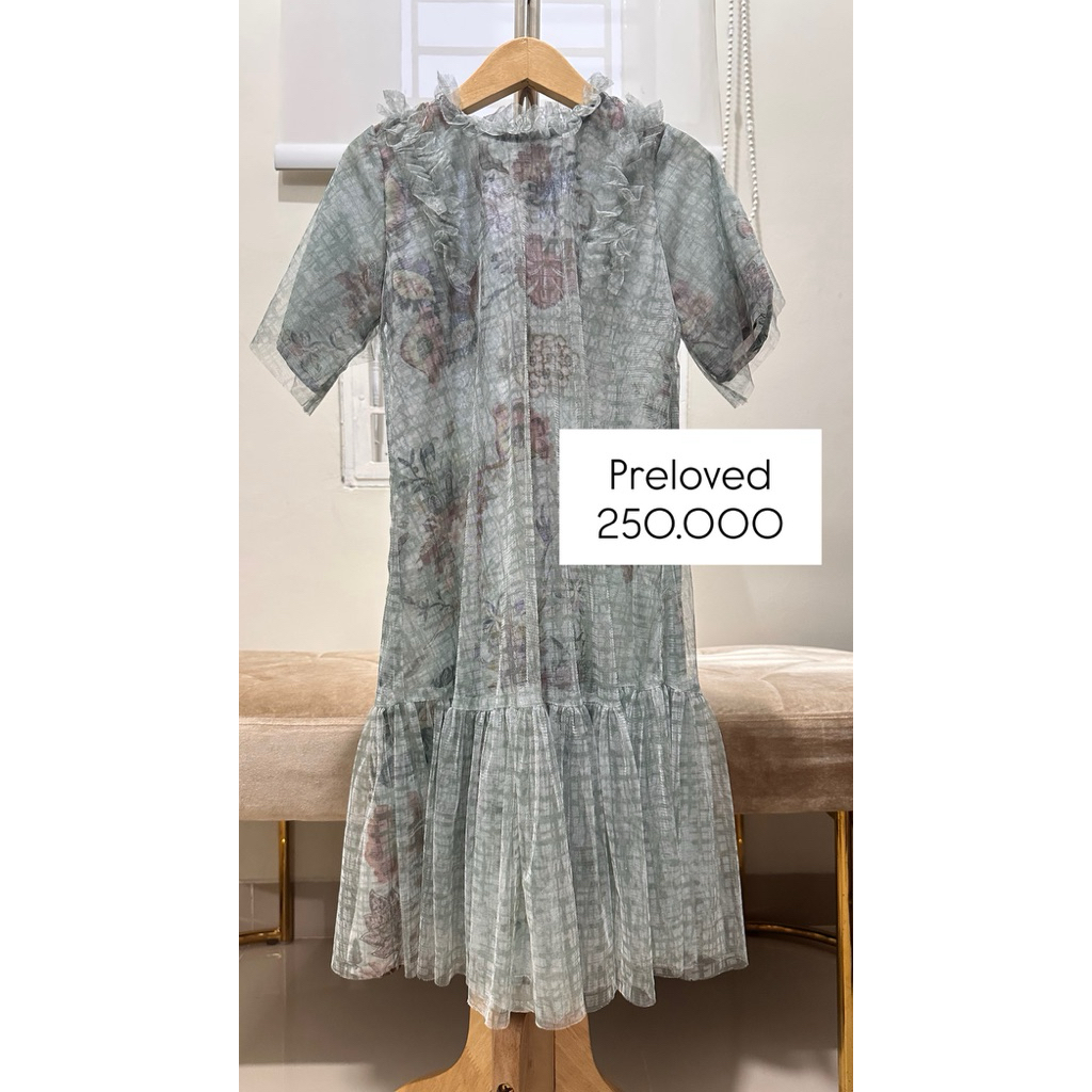 PL 1x pakai Dress anak Benang jarum x Raisa sz XL