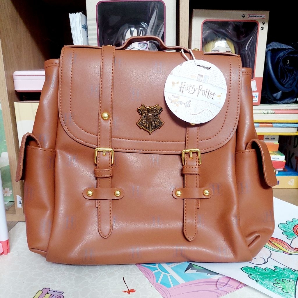 Tas Original Miniso X Harry Potter Backpack Tas Ransel Monogram