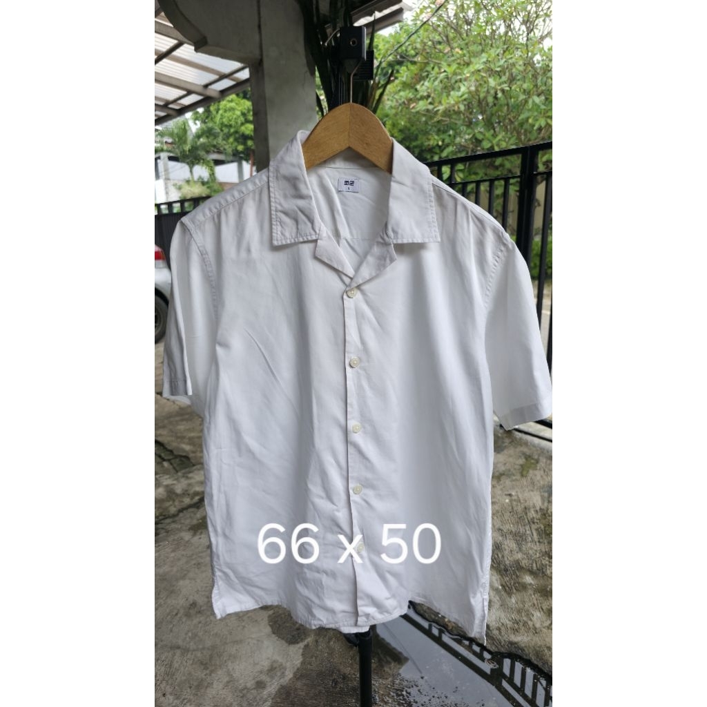 uniqlo open collar