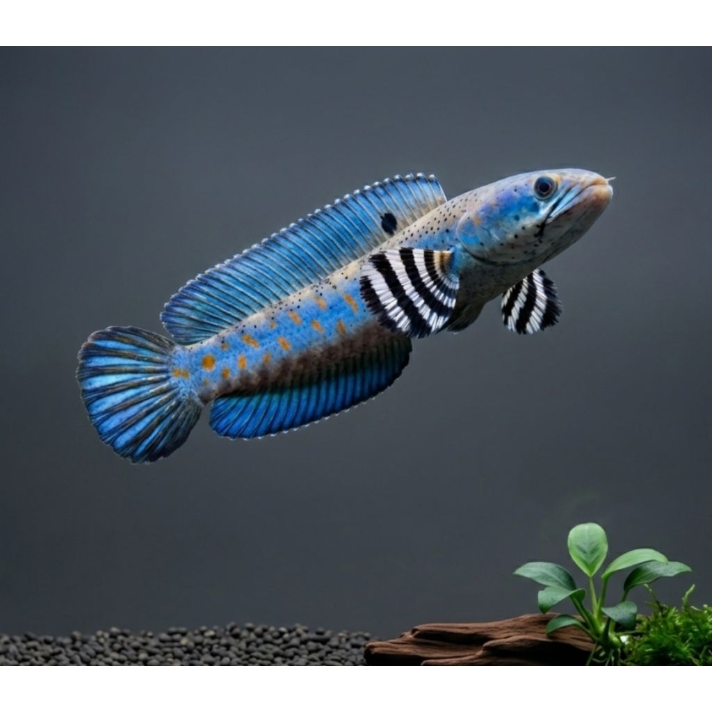 Ikan Hias Channa Blue Pulchra