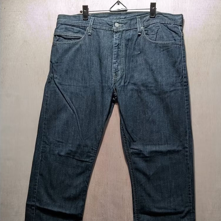 Celana Jeans Wanita Comma Shop Design Korea Fringed Raw Hem Size S