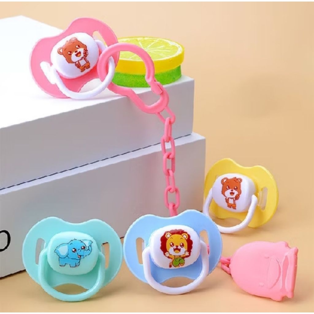 Empeng dot bayi / dot bayi gepeng BPA free X rantai empeng DOT bayi