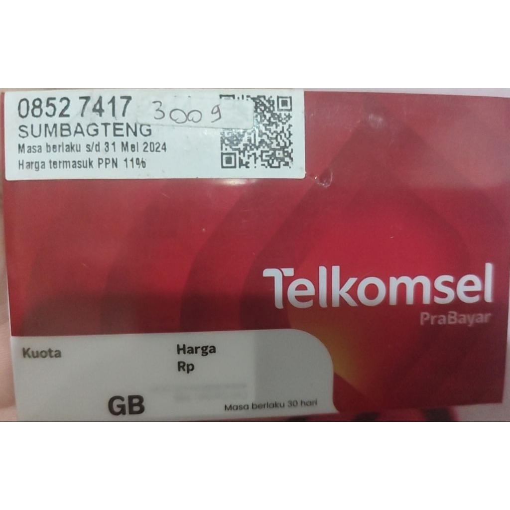 kartu perdana telkomsel tsel red