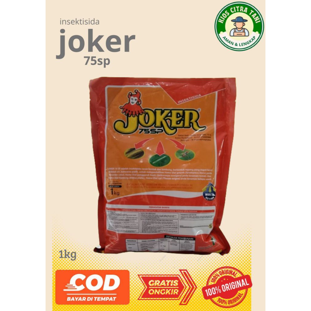 insektisida Joker 75 SP adalah insektisida sistemik racun kontak dan lambung yang ampuh mengendalika
