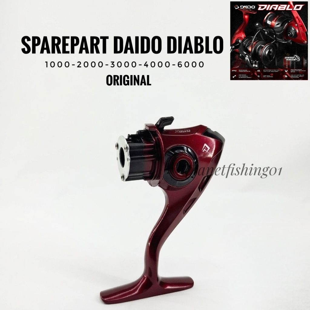 BODY frame daido diablo 1000-2000-3000-4000-6000 original copotan baru / sparepart daido diablo / sp