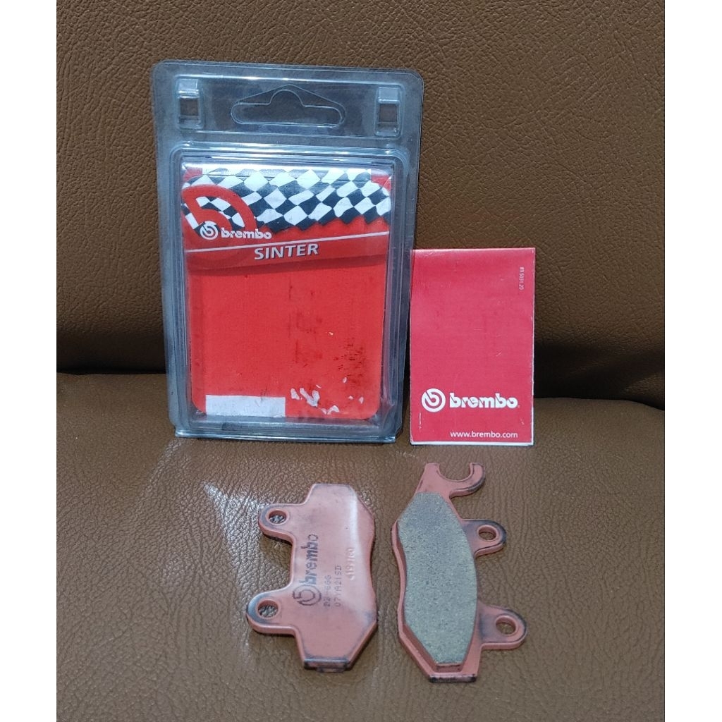 Kampas rem brembo type sinter untuk kaliper KLX150, KLX250 dan NSR150