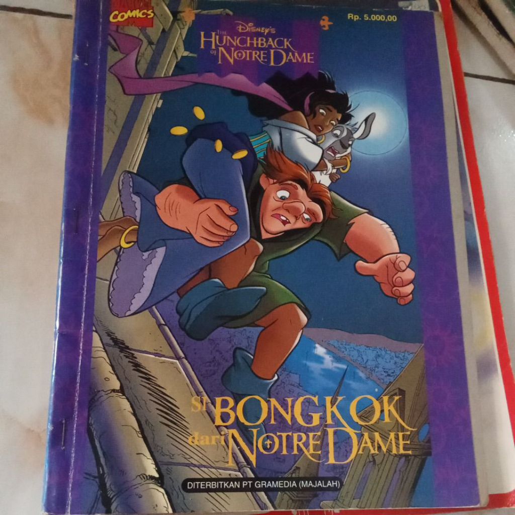 KOMIK MARVEL SI BONGKOK DARI NOTRE DAME VICTOR HUGO