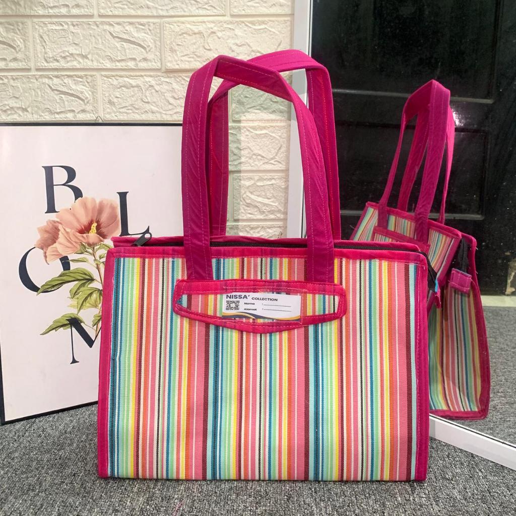 Tas Buwuh Premium Ukuran Sedang Muat Gula 6 kg / Tas Ibu-ibu / Tas Kondangan ukuran 37x15x27