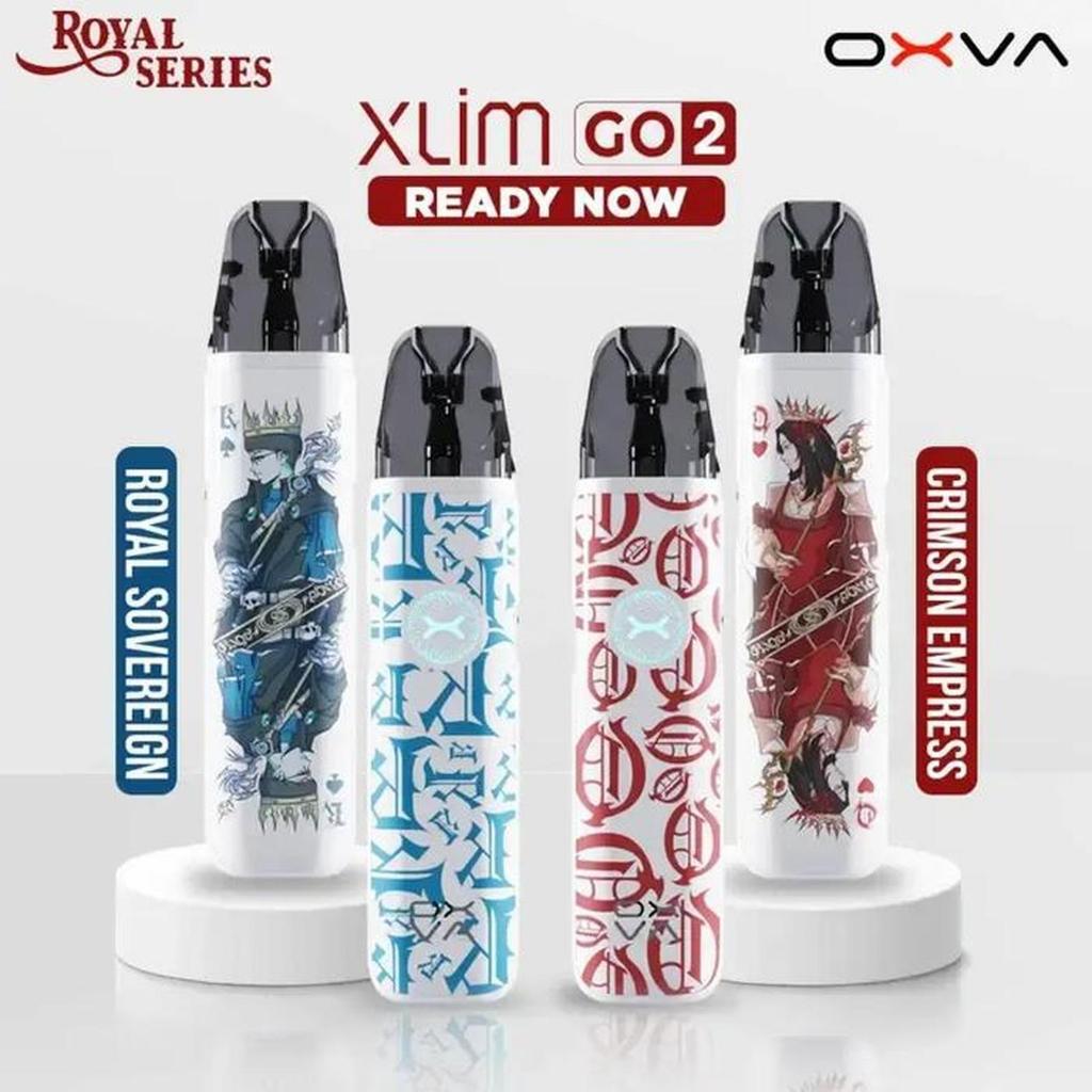 Pod Oxva Xlim Go 2 Royal Series 1500mAh Bundling Liquid 15ML Authentic