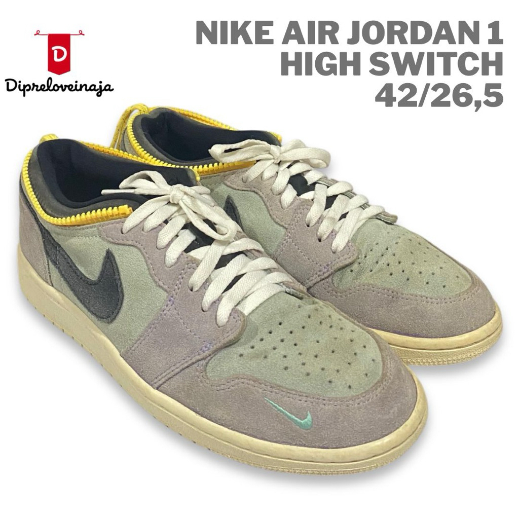 NIKE AIR JORDAN 1 HIGH SWITCH SIZE 42/26,5 PRELOVED DPLA0404