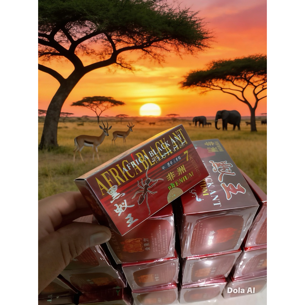 cod-kapsl-africa black-semut hitam original isi 15sachet