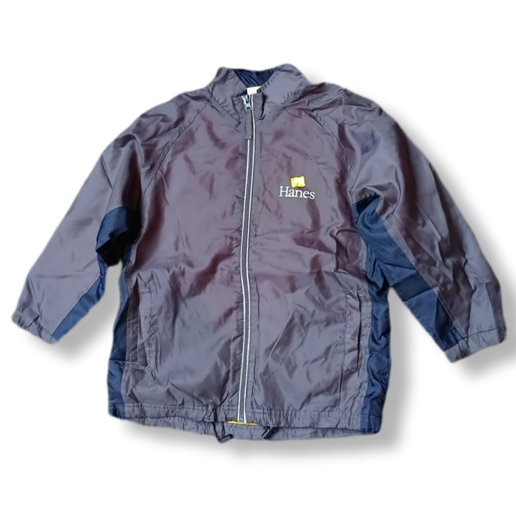 VINTAGE HANES KIDS WINDBREAKER JACKET | OUTERWEAR | JAKET ANAK | KDU BOCIL #70