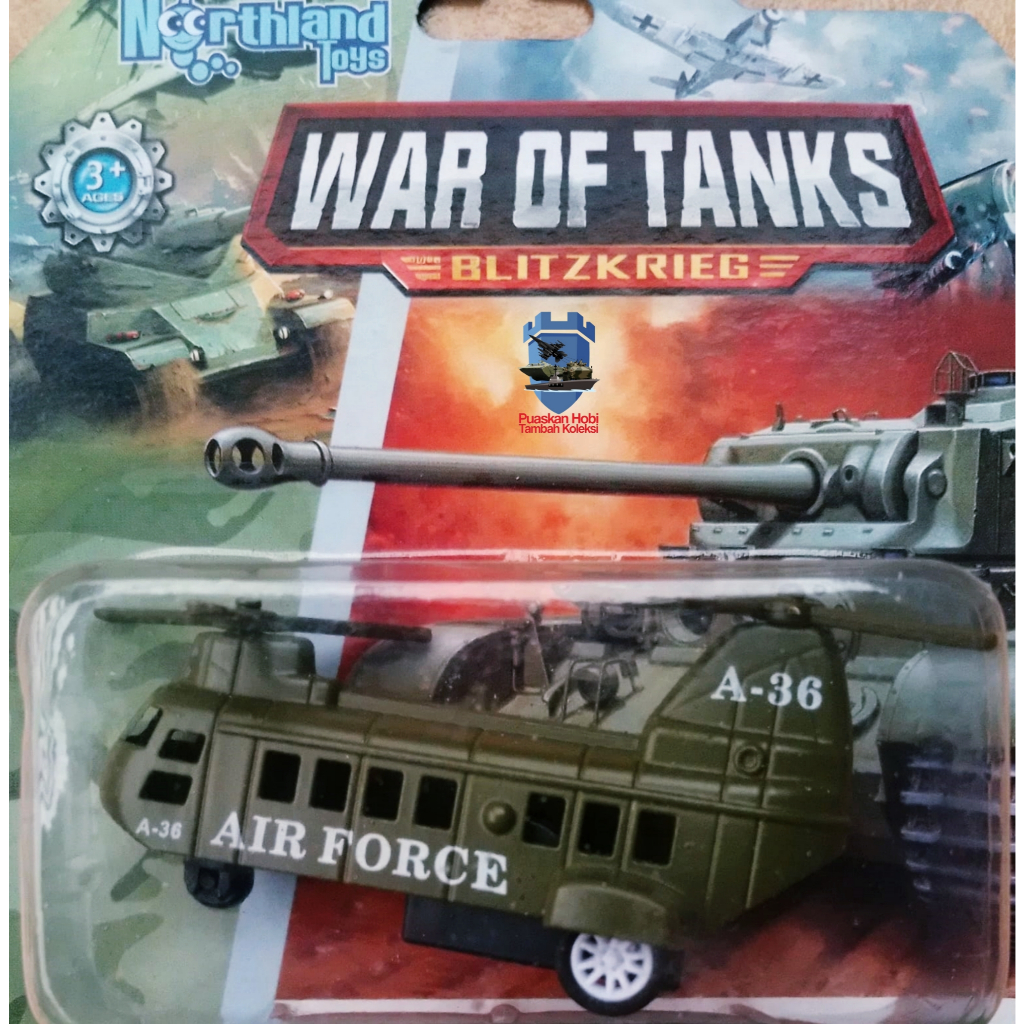 Mainan Miniatur Helikopter Militer Chinook