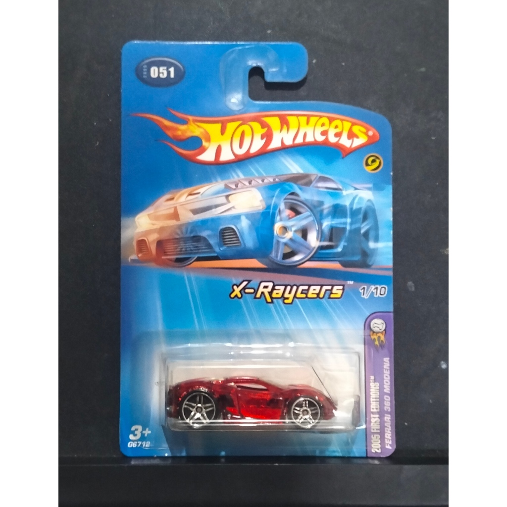 Hotwheels Ferrari 360 Modena Xraycer Hot Wheels