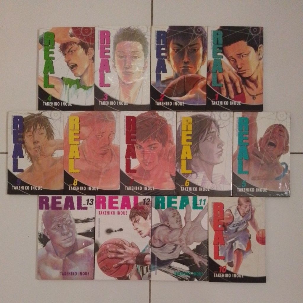 KOMIK MANGA REAL VOL 1-13 - TAKEHIKO INOUE