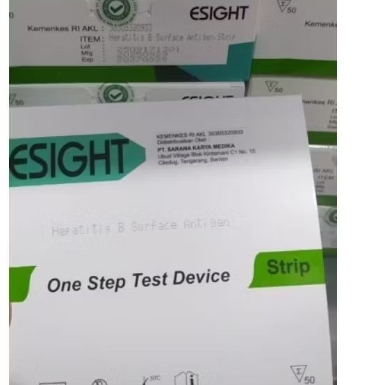 hbsag strip 50 tes