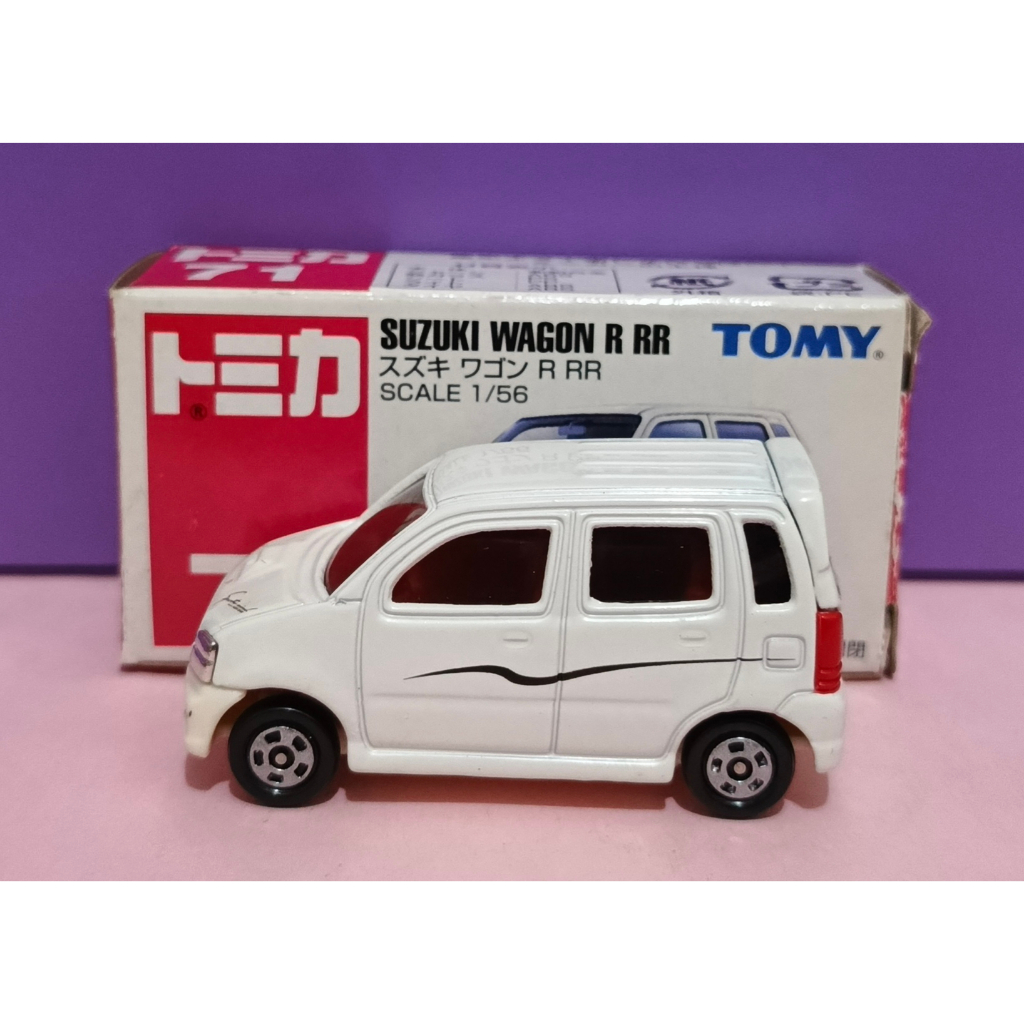 Diecast Tomy Biru Tomica 71 Suzuki Wagon R RR