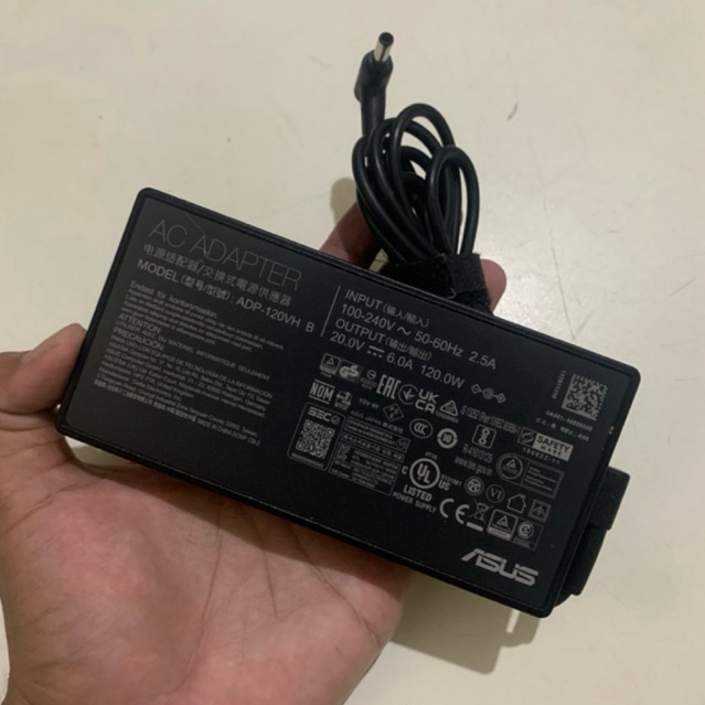 Asus AC Adaptor ADP-120VH B Adaptor Charger Laptop Asus 120W 20V 6A new mulus original