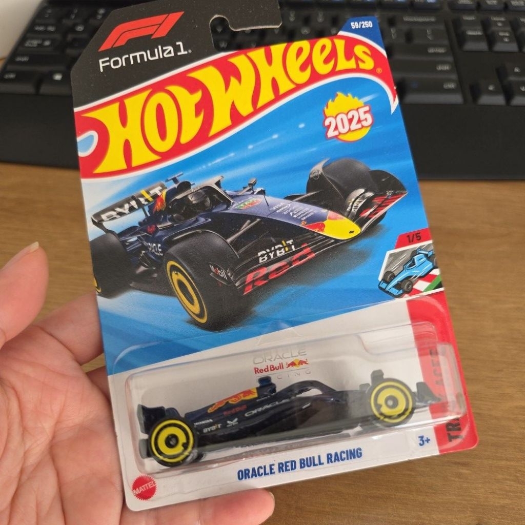 hotwheels 2025 formula 1 oracle red bull racing