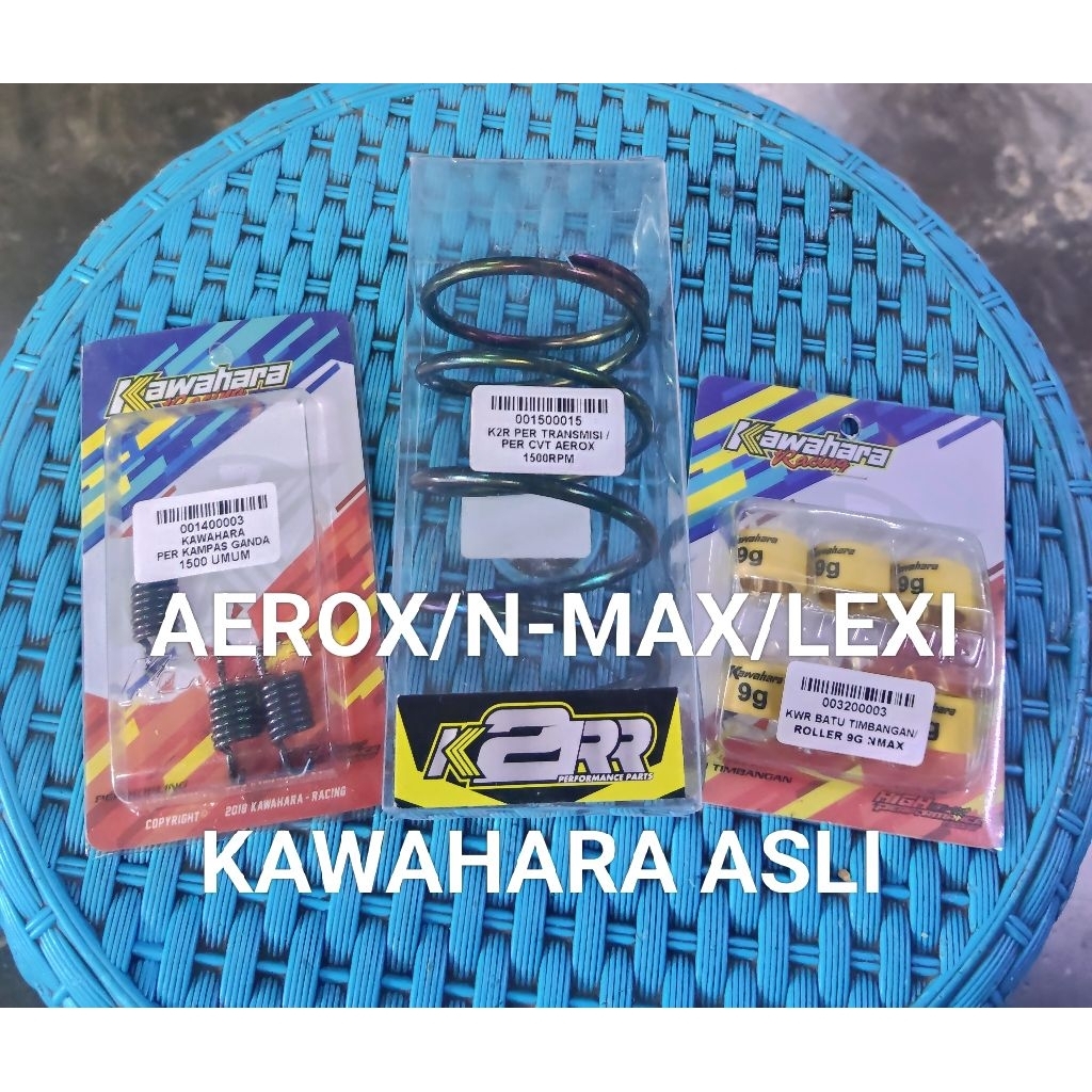 PAKETAN KIRIAN UPGRADE PERFORMA PER CVT K2R KAWAHARA PLUS PER SENTRI KAWAHARA DAN ROLLER KAWAHARA PN