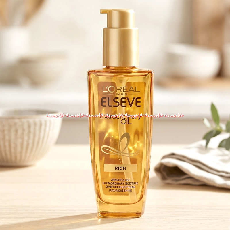 L'oreal Extraordinary Oil 100ml Colored Hair Serum Rambut Yang Diwarnai 100 ml Loreal Ektra Ordinary