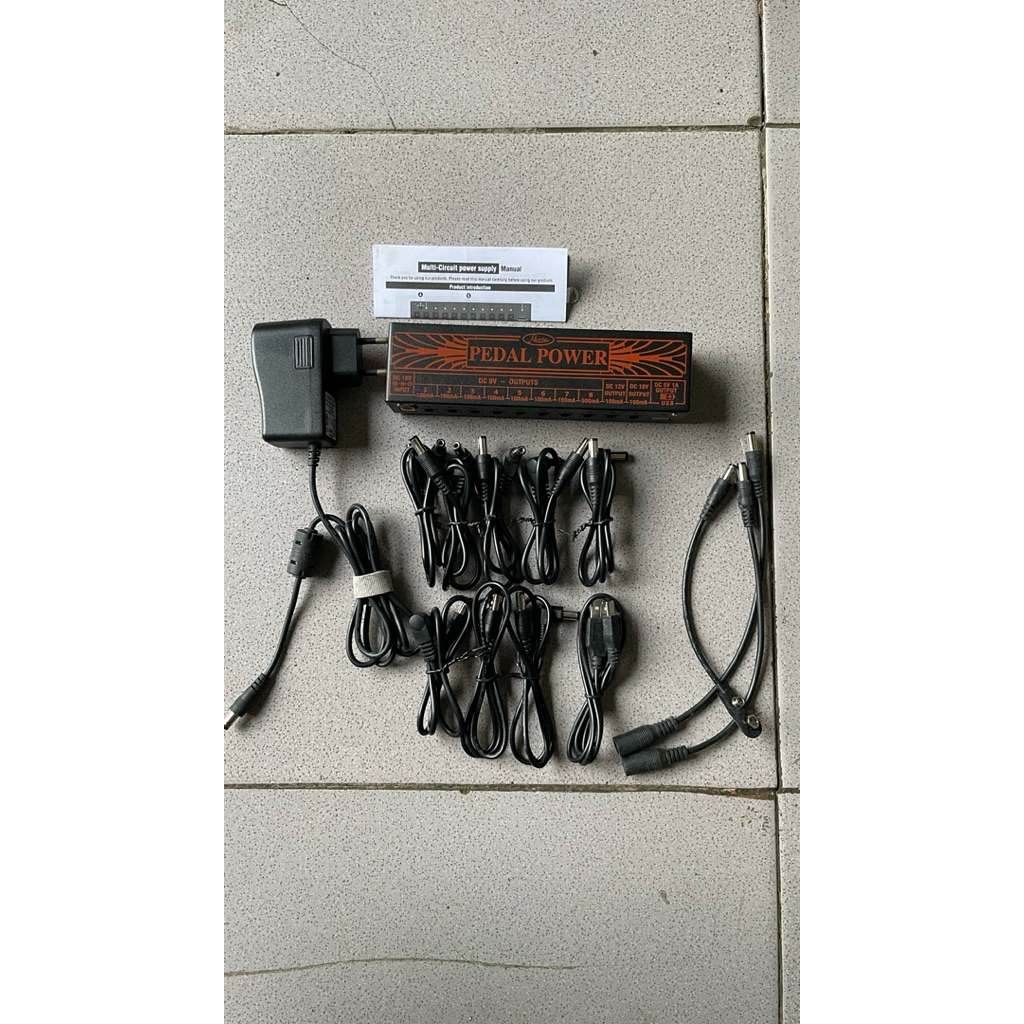 Power Supply Efek Gitar