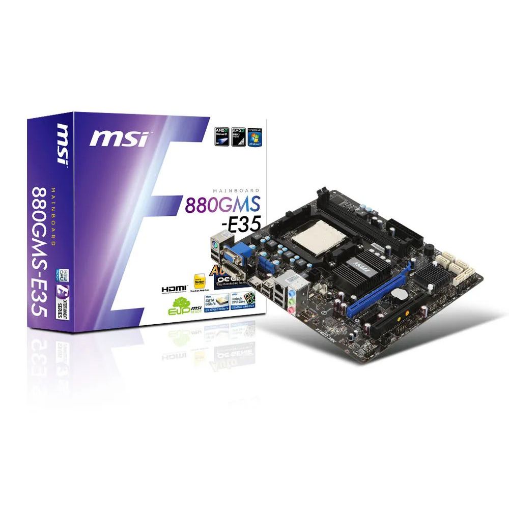 Motherboard AMD AM3+ MSI 880GMS-E35 FX