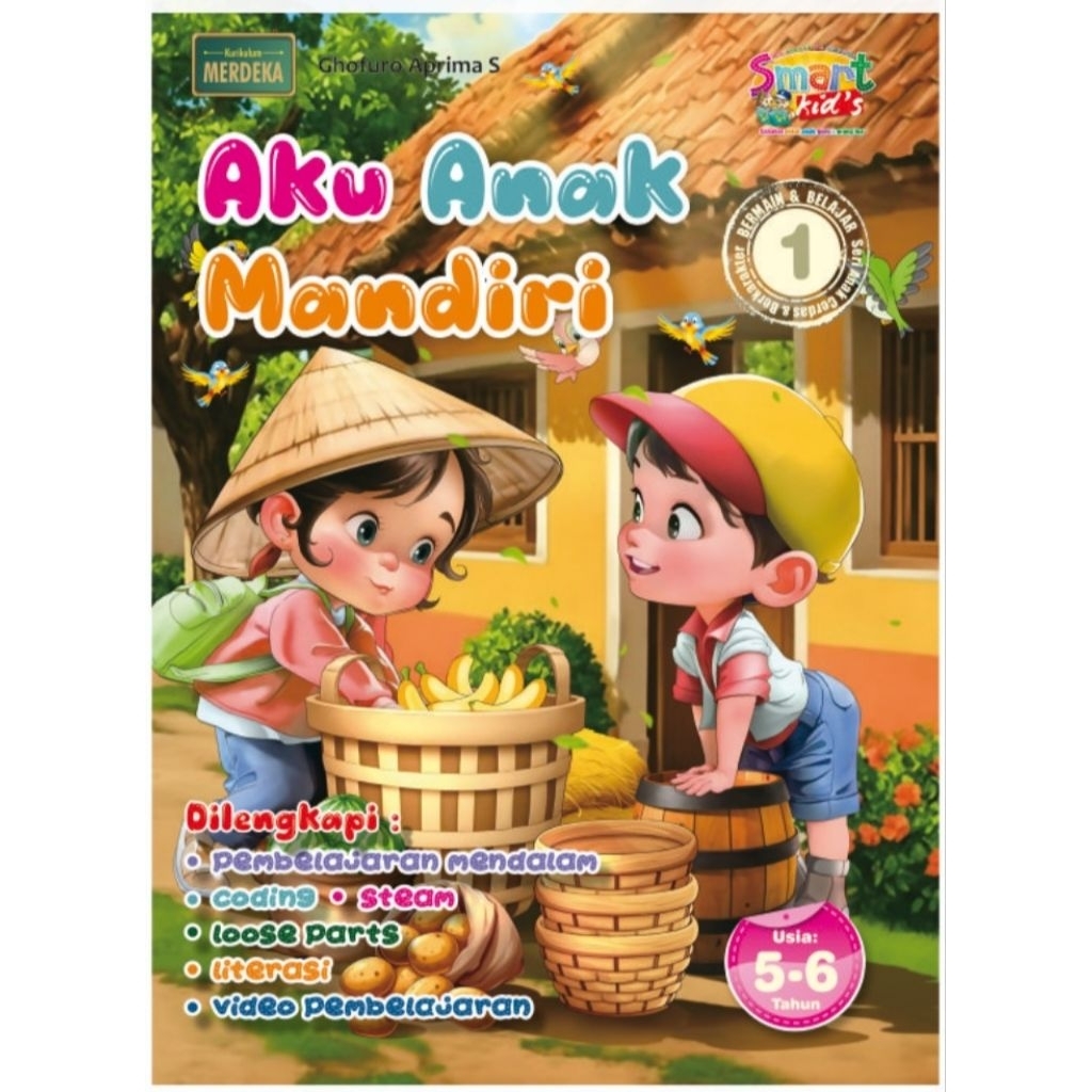 BUKU PAKET SERI ANAK CERDAS BERKARAKTER TK B