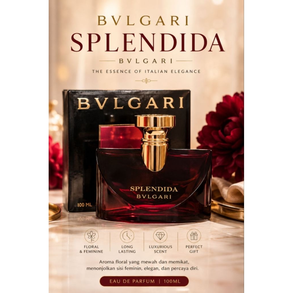PARFUME - BVLGARI SPLENDIDA 100ML