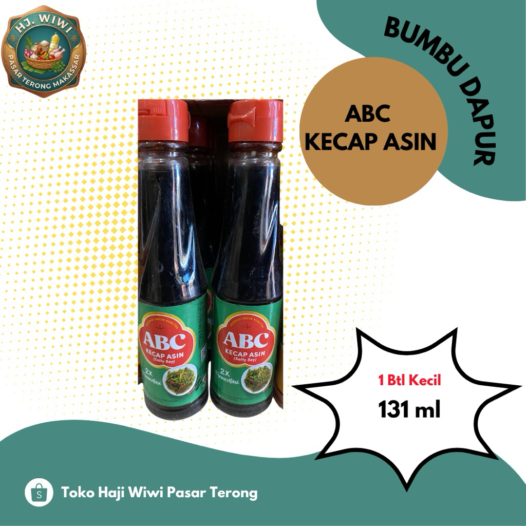 Kecap Asin ABC Botol Kecil
