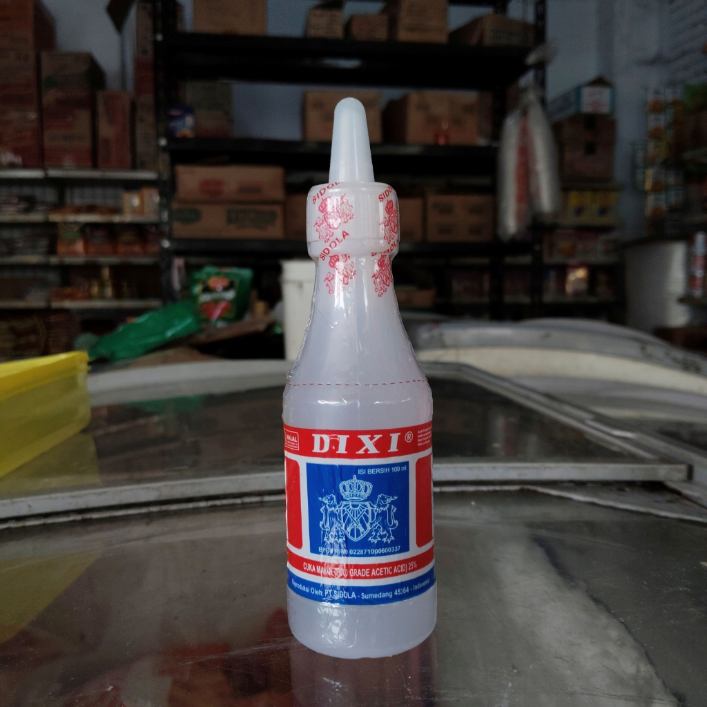 CUKA DIXI SIDOLA 100 150 ML BOTOL PLASTIK KECIL TANGGUNG