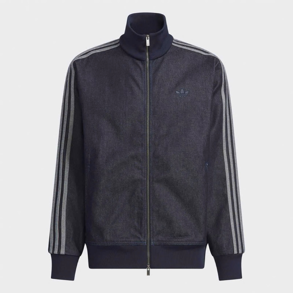 adidas Originals Tracktop Jacket Denim Firebird Indigo Denim BNWT Original Resmi KS2229