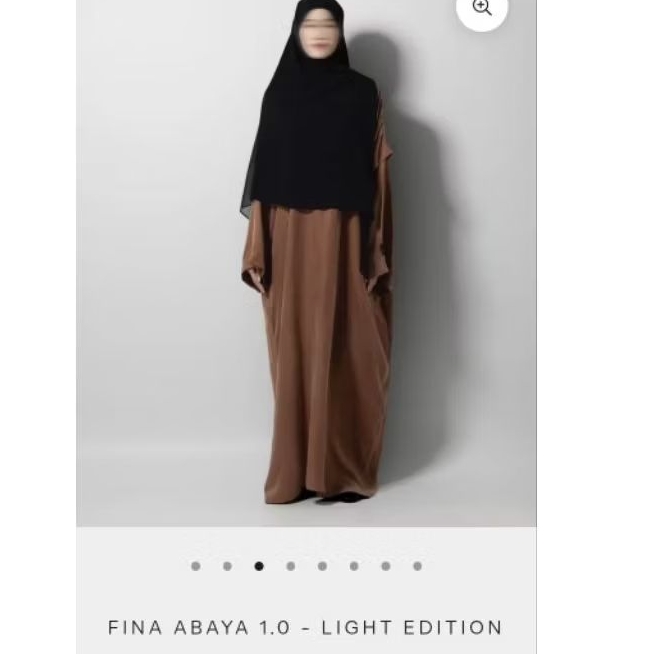 Taza abaya Fina 1.0 caramel (L)