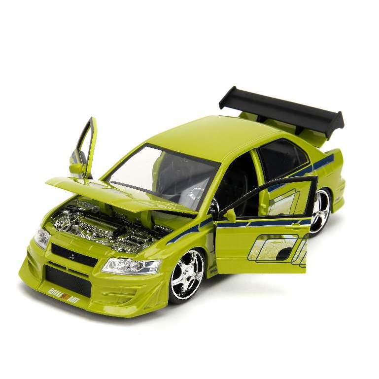 Diecast Mitsubishi LANCER EVOLUTION VIII JADA 1/24 Fast Furious Toys