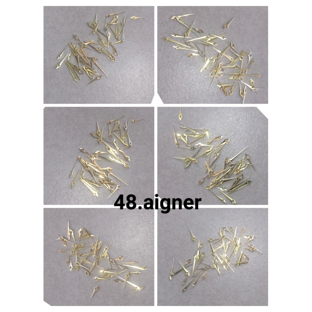 jarum Aignerr stok ada 48 unit second jarum jam tangan Aigner