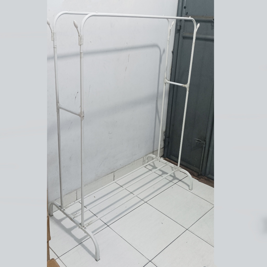 Rak Gantung Baju Gantungan Big Stand Hanger Double Stand Hanger Bekas Barang second