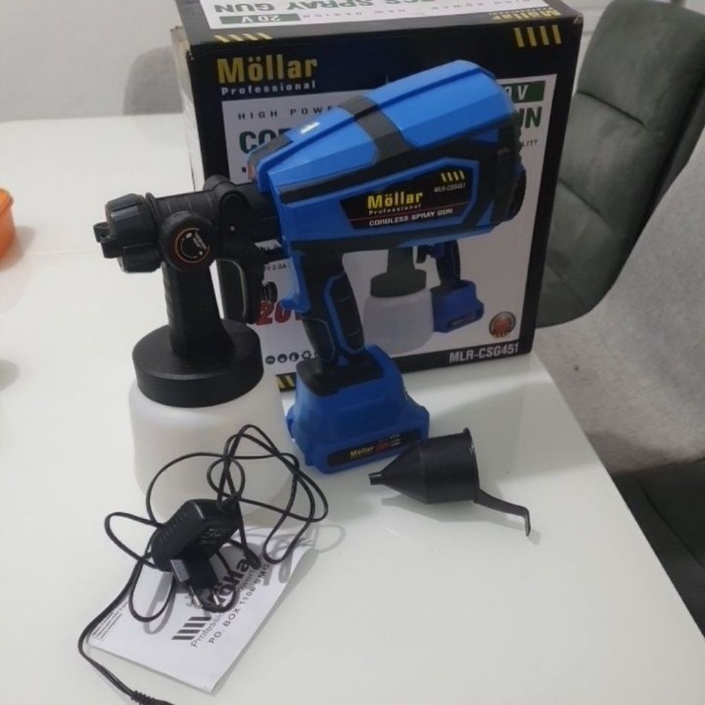 SPRAYGUN MOLLAR MLR-CS451 SECOND BARU 1 KALI PAKAI