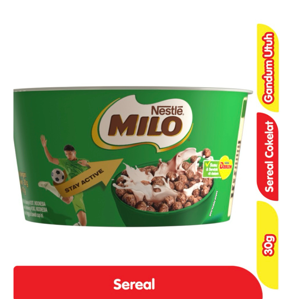 Milo koko krunch cereal cup