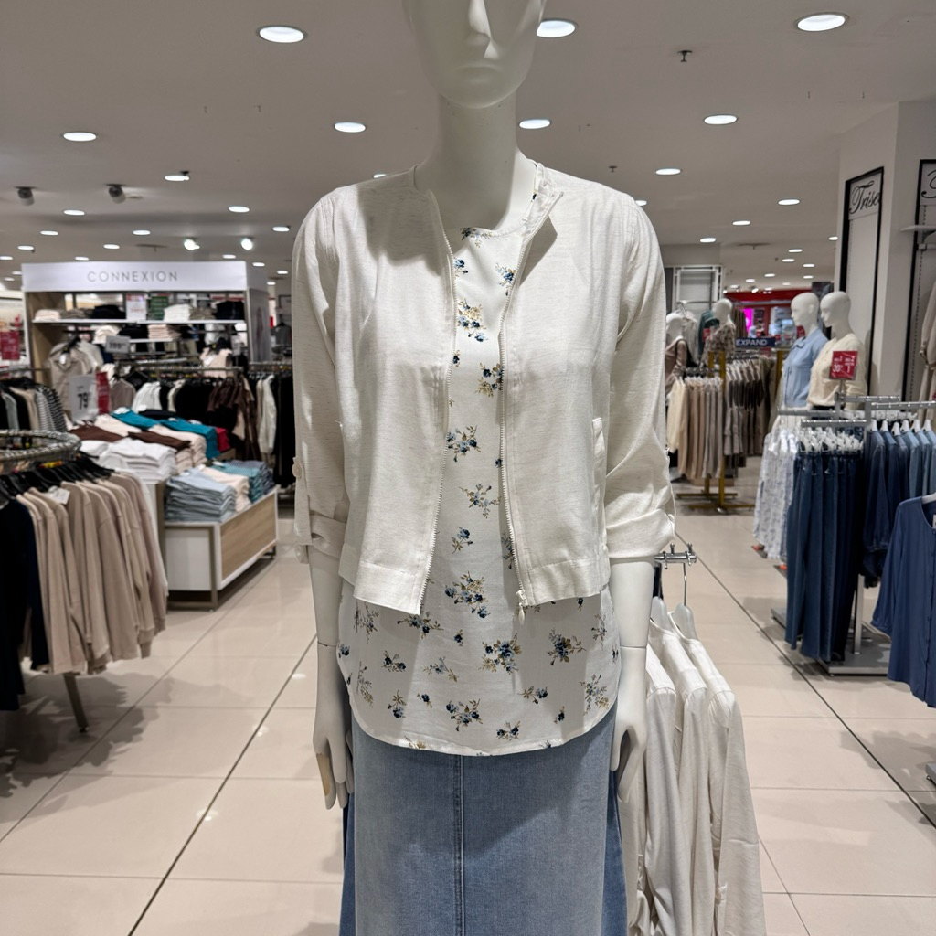 GEELA - NEW Set Blouse Outer Wanita (S-XXL)