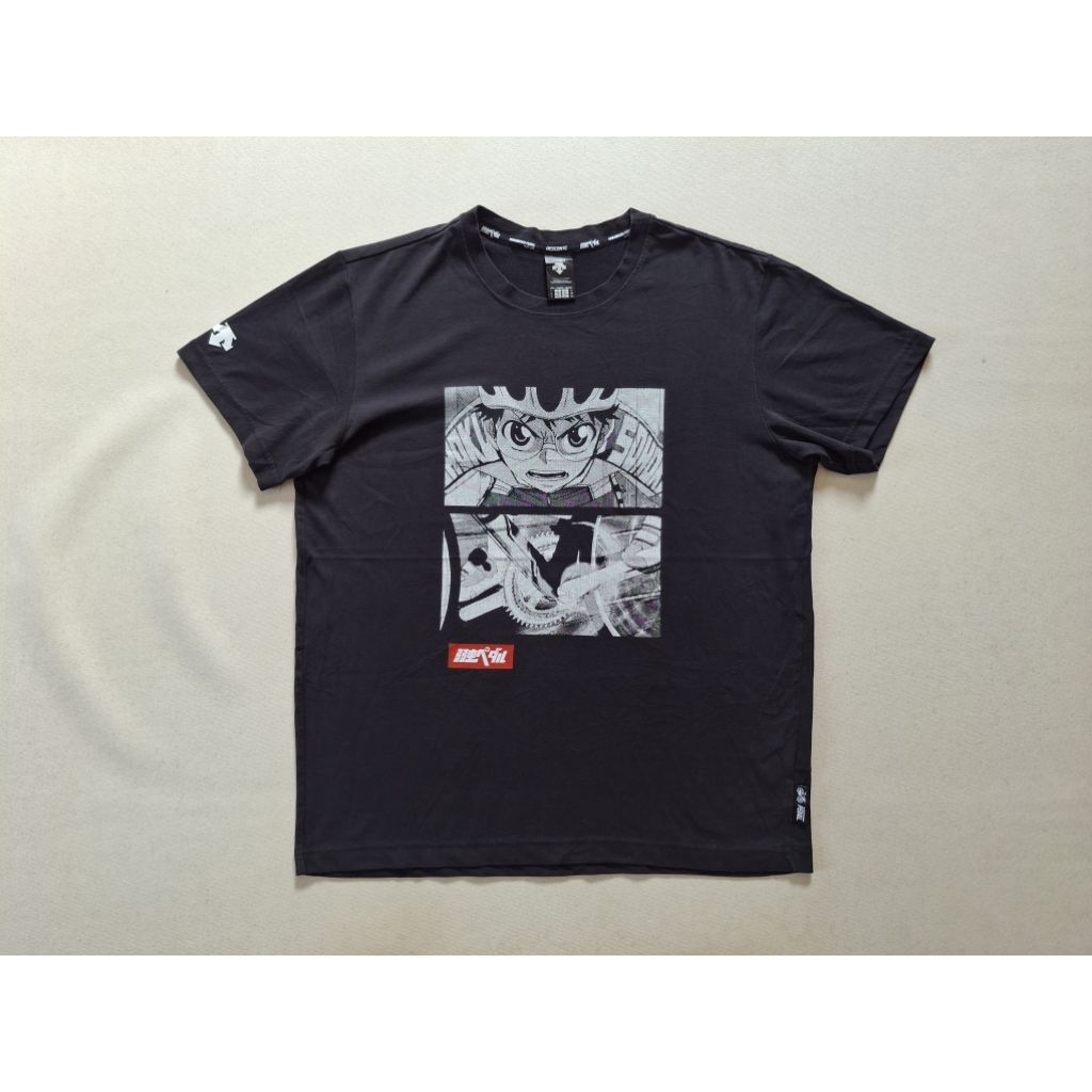 TSHIRT KAOS YOWAMUSHI PEDAL BY DESCENTE ORIGINAL 100%