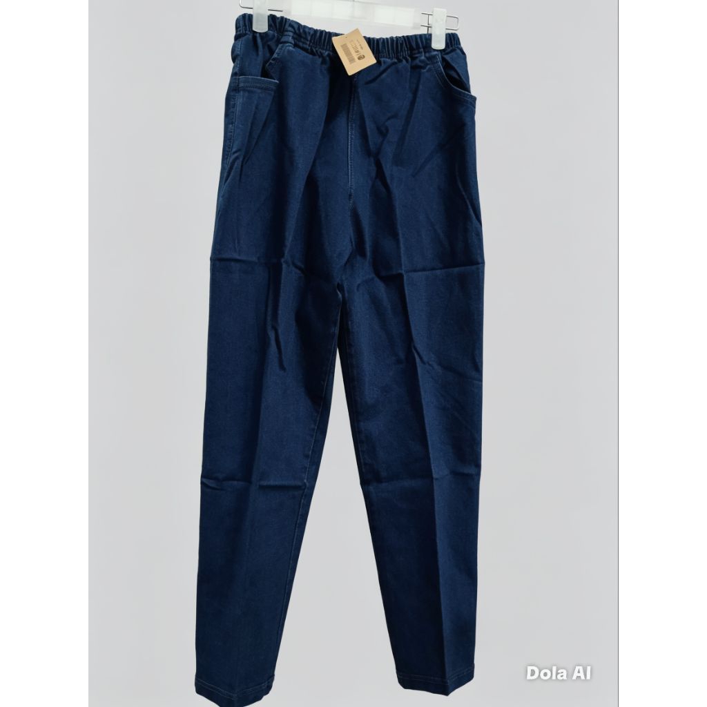 CELANA JEANS PREMIUM PINGGANG KARET LADOSA ORIGINAL