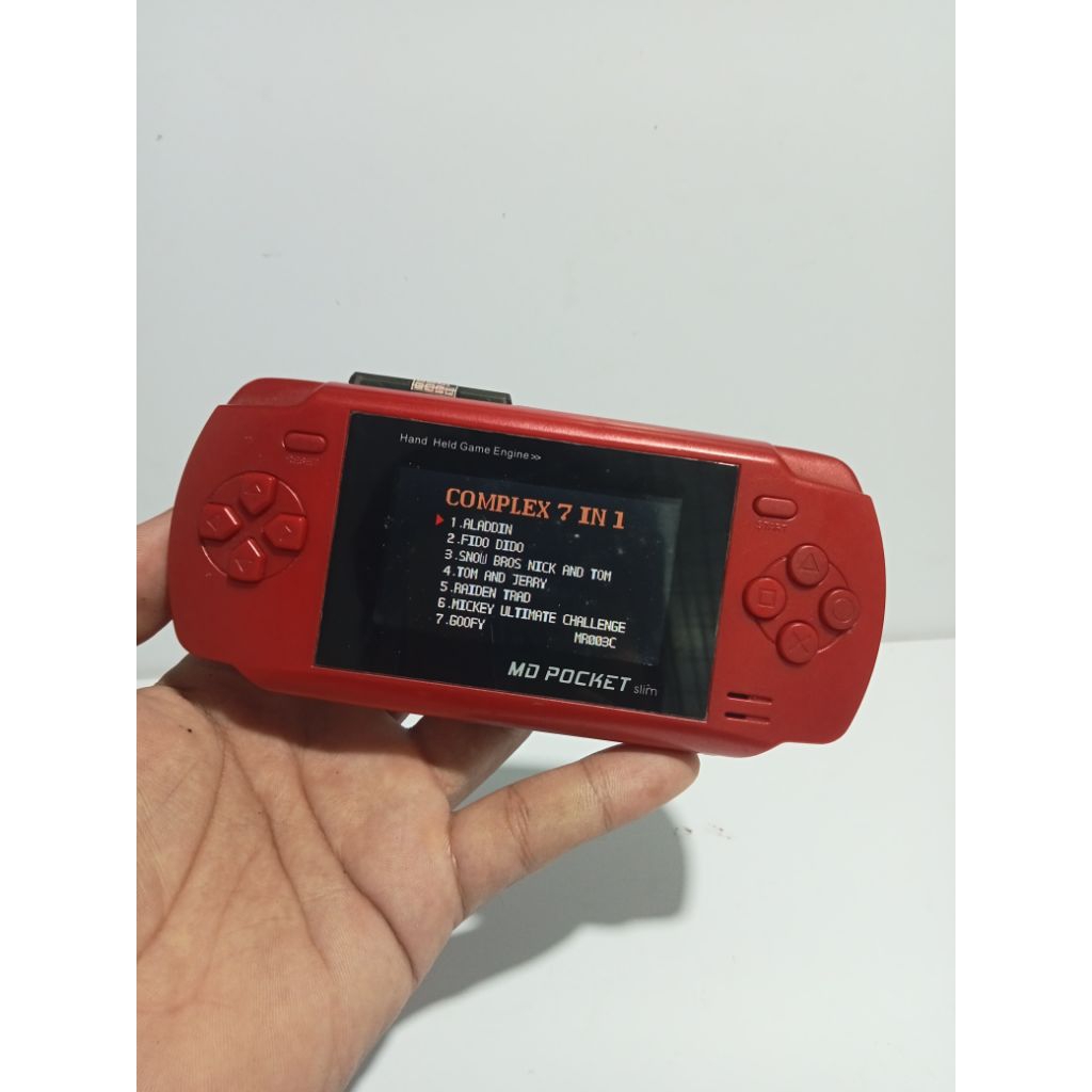 MD POCKET slim game sega