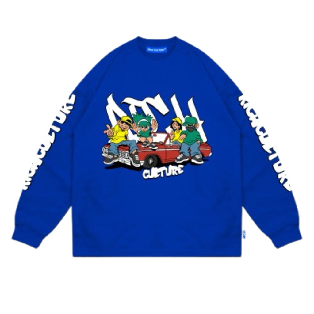 rich culture - longsleeve - youth culture blue