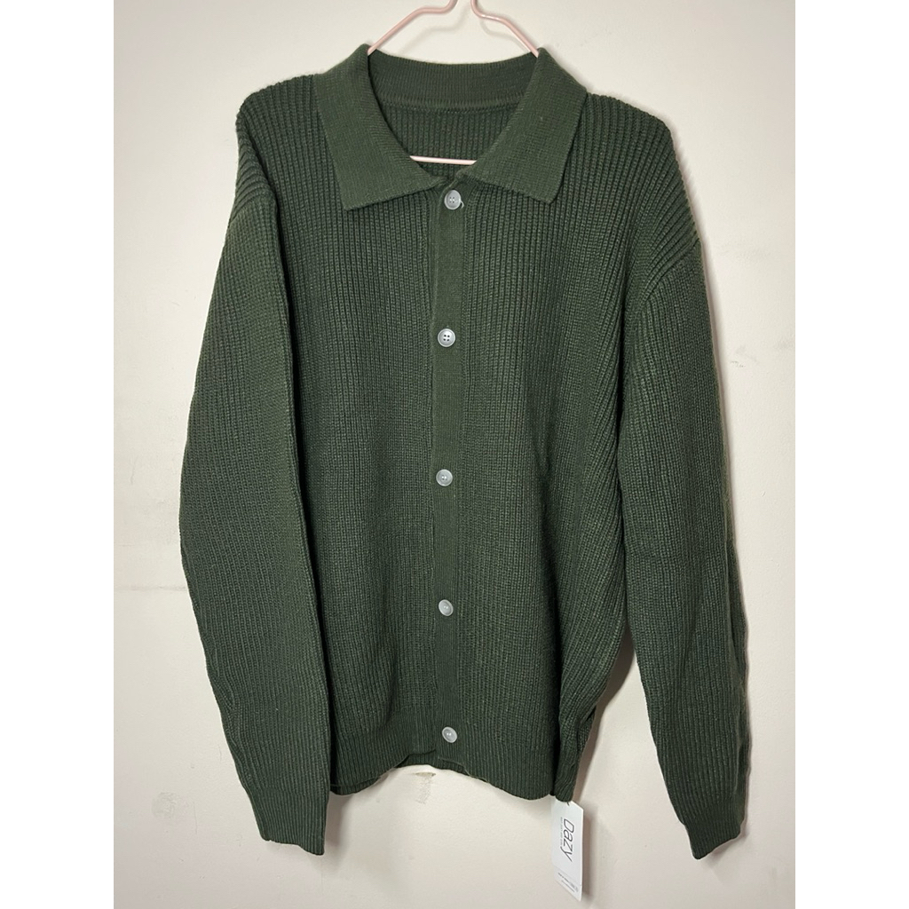 Dazy / Shein - Sweater Rajut Hijau Lumut (New)