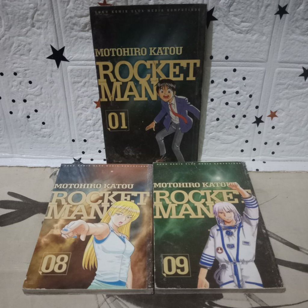ORIGINAL KOMIK ROCKETMAN MOTOHIRO KATOU