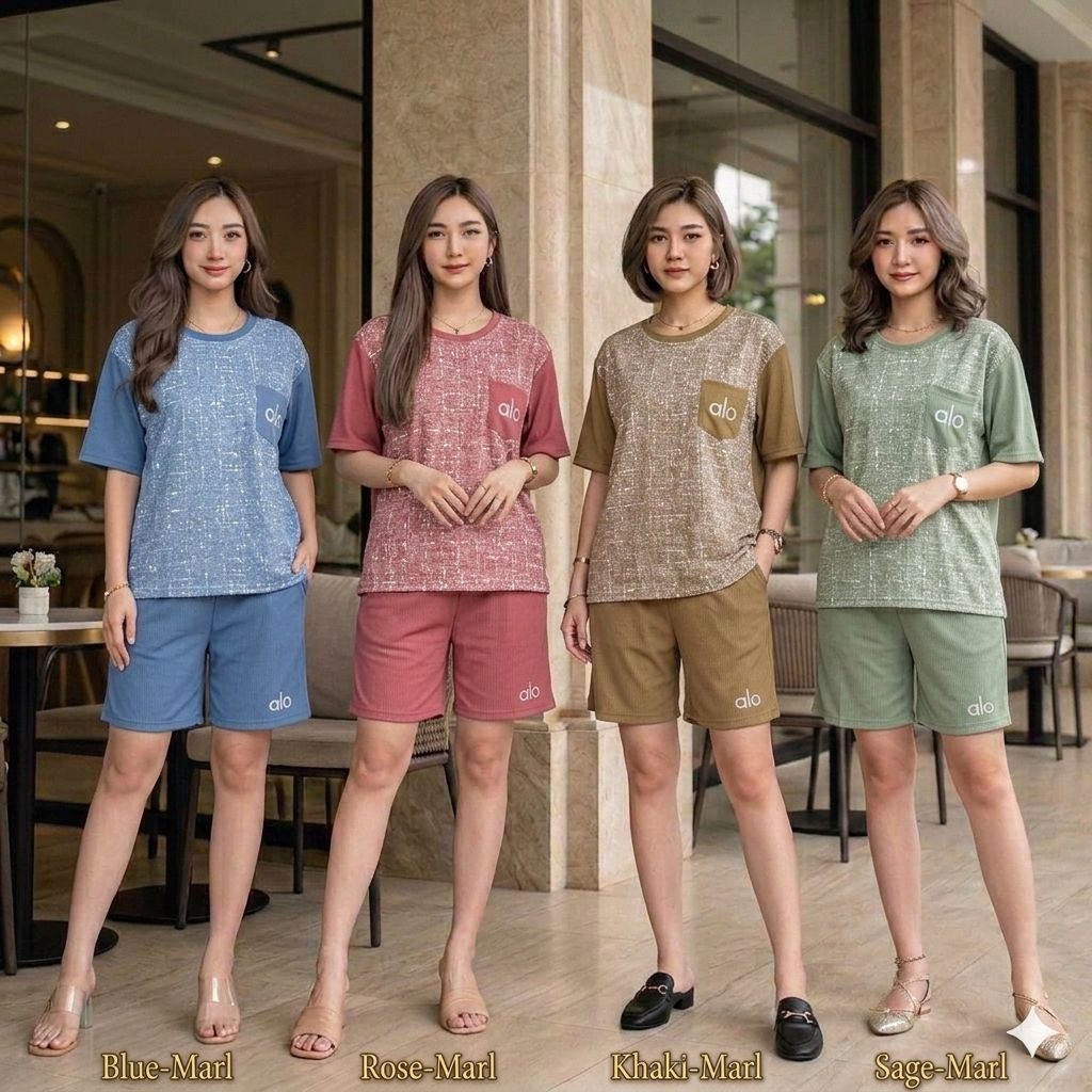 SETELAN HP WANITA JUMBO BAHAN KNIT LD120-130