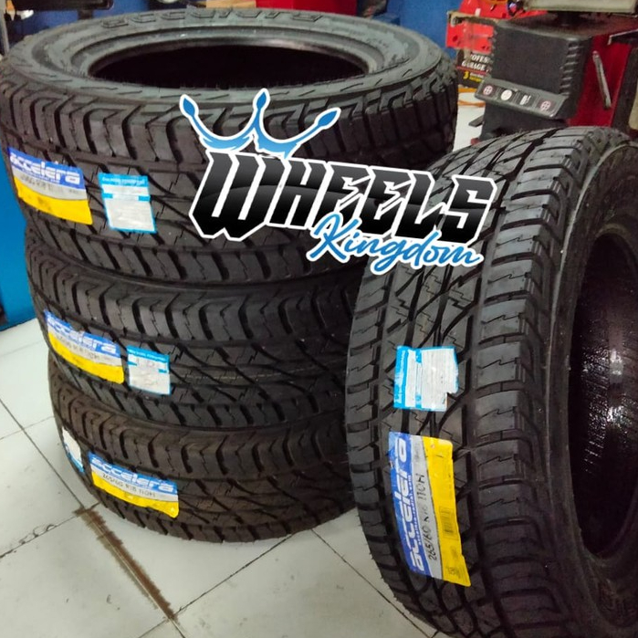 Ban mobil tubles baru ring 18 - Ban mobil semi Off-Road semi kasar ACCELERA OMIKRON A/T 265 60 R18 -