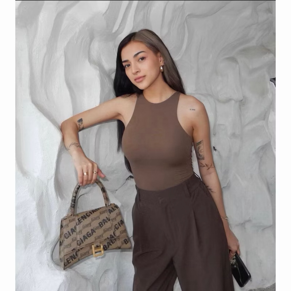 Crop Top FLOYS | Women Outfit Korean